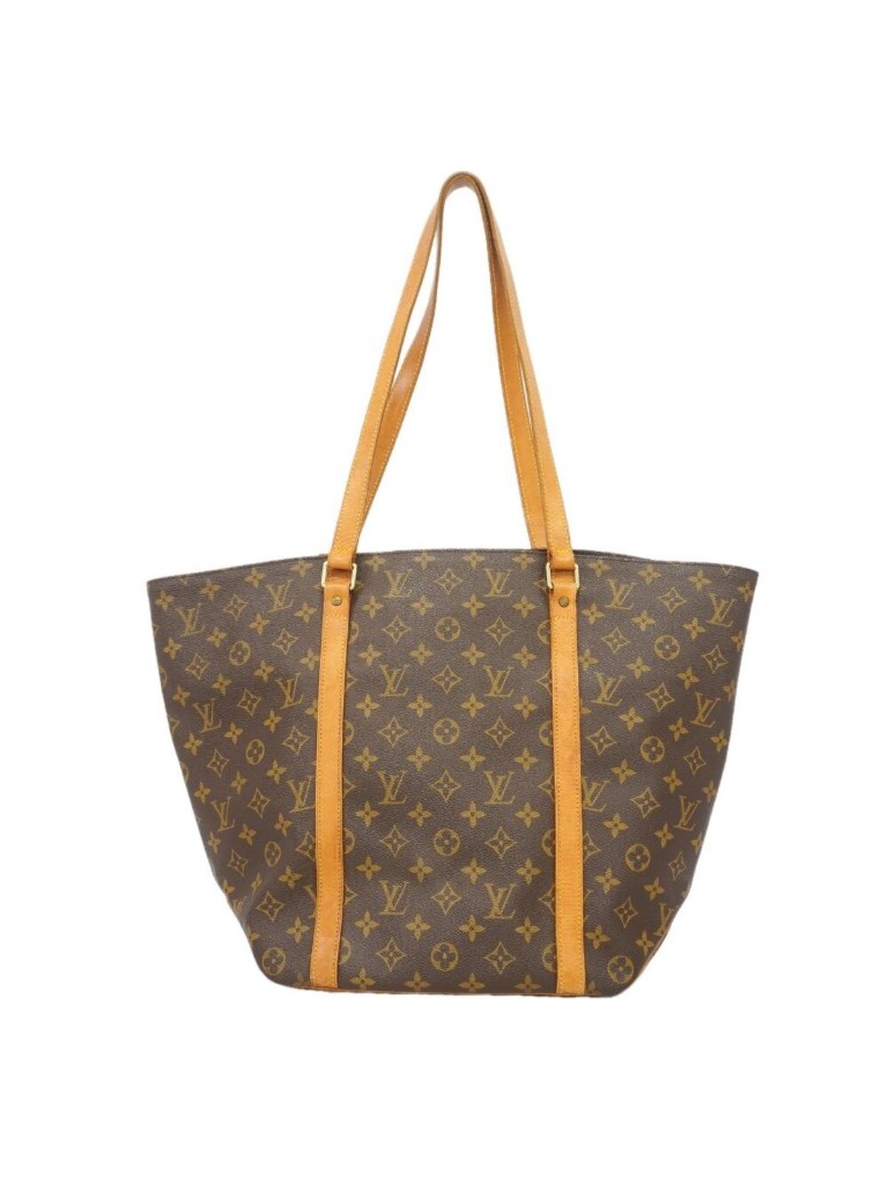 Louis Vuitton Tote Bag Monogram Sac Shopping Brown
